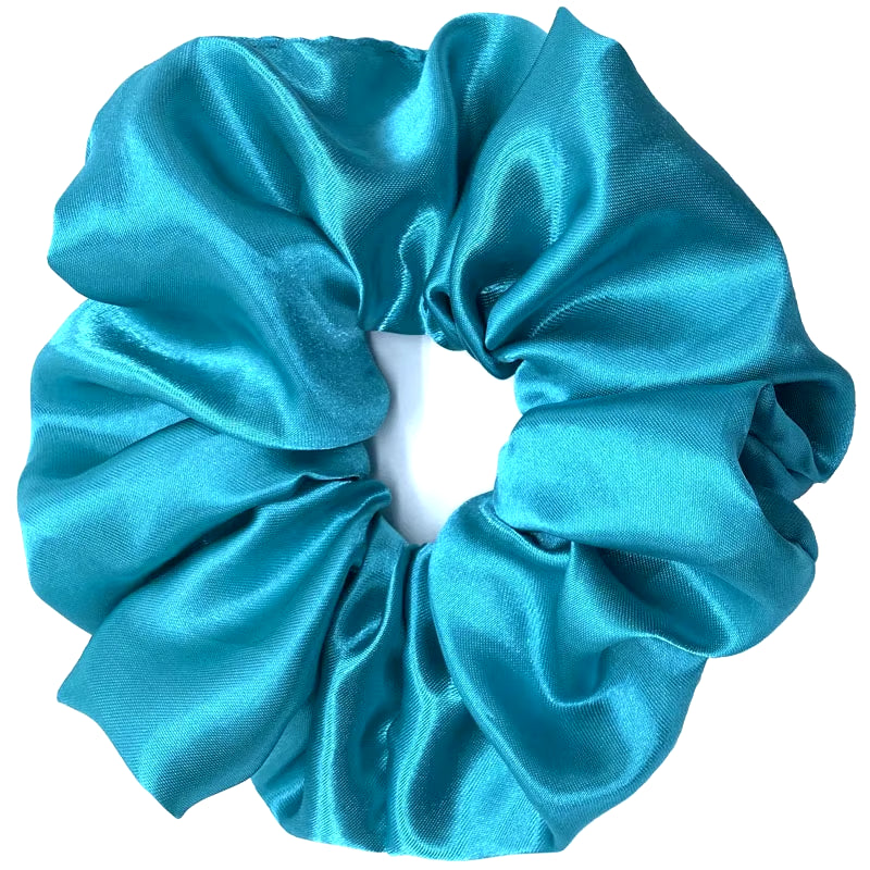 Fashion Oversized Silk Scrunchies for Women Korean Chiffon Elastic Hair Ties Ponytail Holder Headwear Chouchou Cheveux Femme