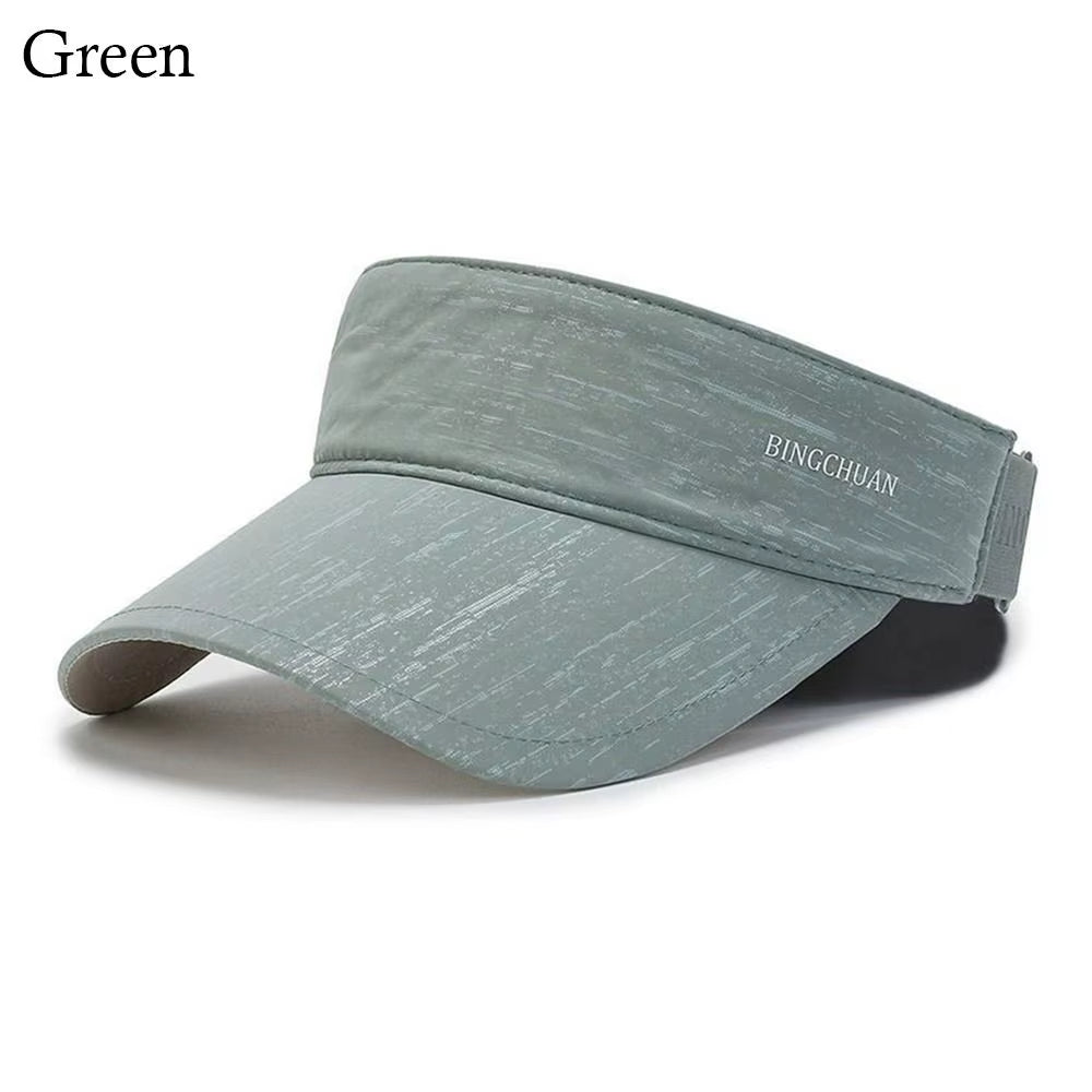 Summer Breathable Air Sun Hats Men Women Adjustable Visor UV Protection Top Empty Solid Sports Tennis Running Sunscreen Cap Hat