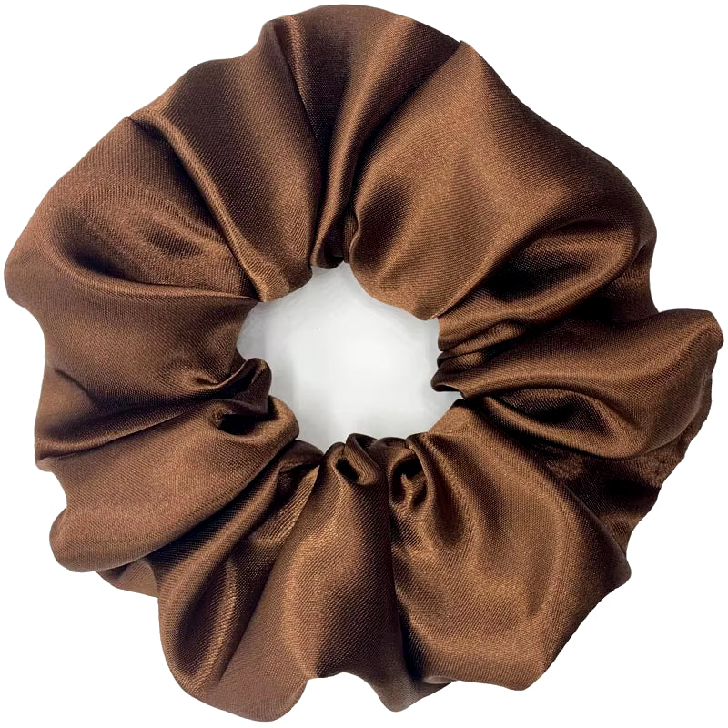 Fashion Oversized Silk Scrunchies for Women Korean Chiffon Elastic Hair Ties Ponytail Holder Headwear Chouchou Cheveux Femme