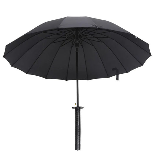 Umbrella Katana Umbrella Samurai Umbrella Creative Strong Windproof Automatic Umbrella for Outdoor Sunny Rainy Days