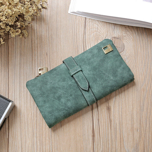 Women Long Wallet Clutch Leather Card Holder Pocket Handbag Slim Purse Bag Gift