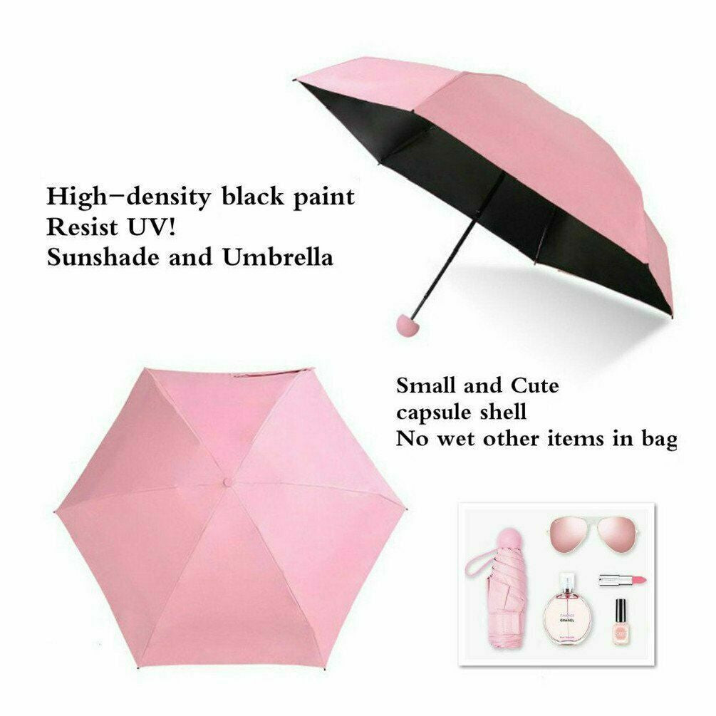 Automatic Umbrella Anti-Uv Sun/Rain Windproof 3 Folding Compact Umbrella