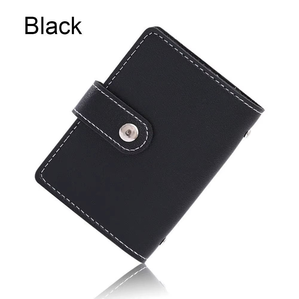 26 Card Slots RFID Blocking PU Leather Women Credit Card Wallet Fashion Cute Cards Holder Wallet for Cards Cardholder