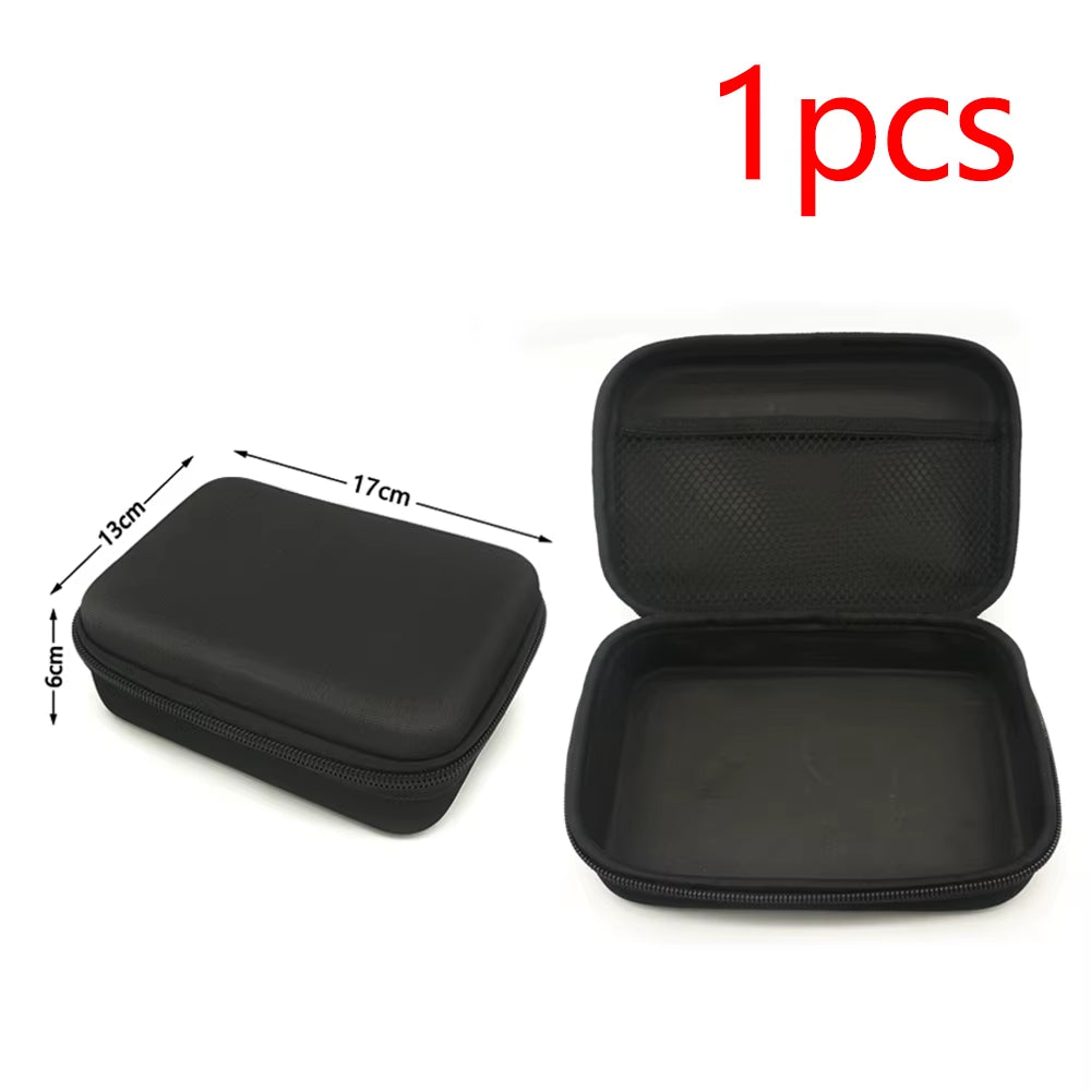 Earphone Data Storage Bag Oval Square Rectangle Cable Organizer Bags Mini Zipper Pouch Tech Gadgets Portable Charger U Disk Case