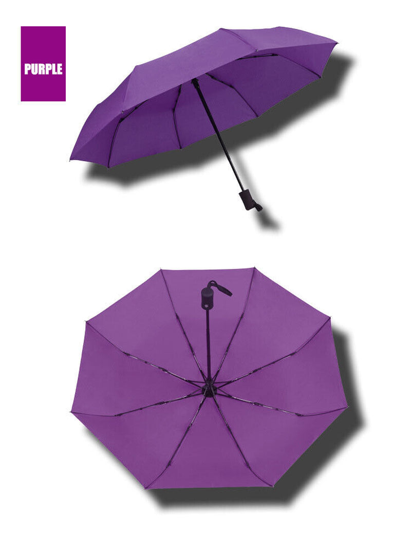 Automatic Umbrella Anti-Uv Sun/Rain Windproof 3 Folding Compact Umbrella